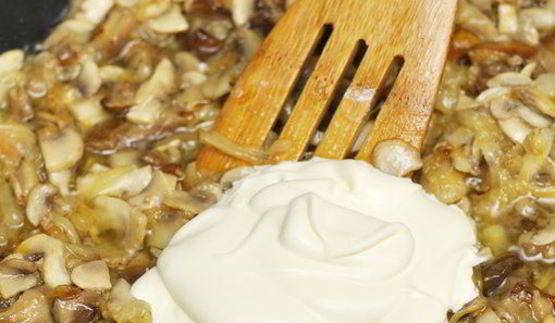 блинная улитка с грибным жюльеном