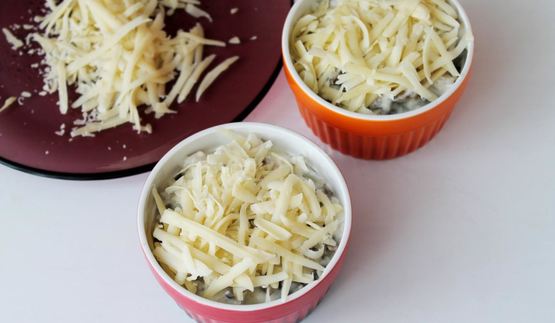 классический жульен с курицей