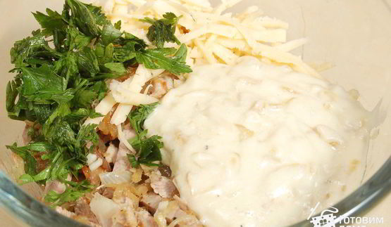 помидоры, запеченные с жюльеном