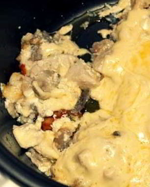 Жульен грибной в мультиварке