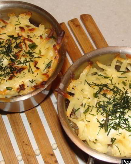 Рецепт жульена из опят