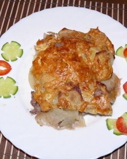 Рецепт жульена с фаршем