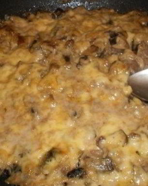 Жульен с говядиной