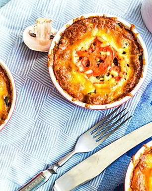 Жульен с грибами и сыром