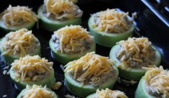 жульен с кабачками