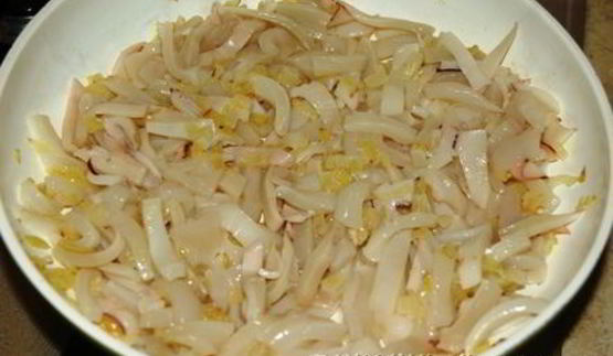 жульен с кальмарами