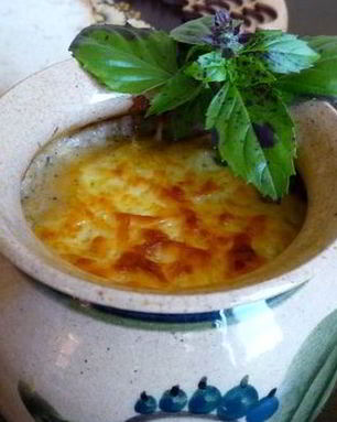 Жульен с картошкой и грибами