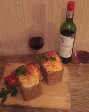 Жульен с крабами