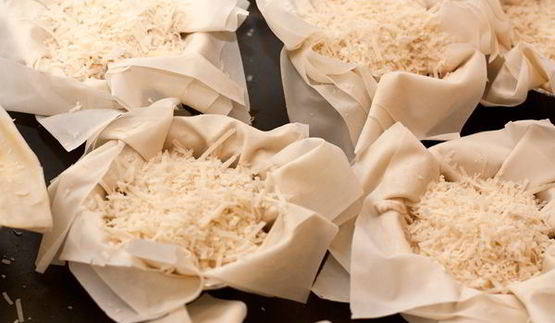 жульен с курицей в тесте фило