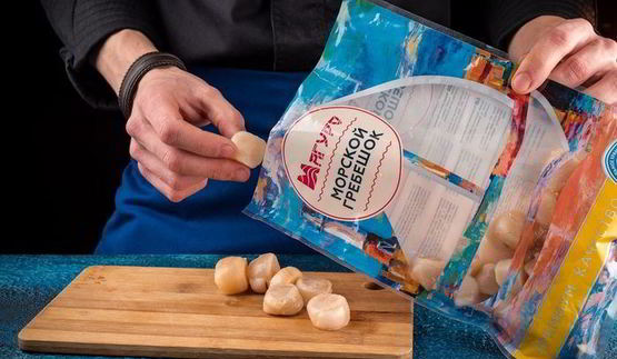 жульен с морскими гребешками