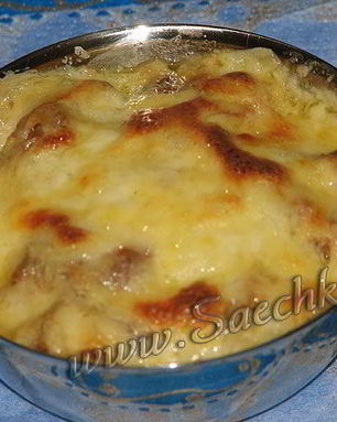 Жульен со свининой