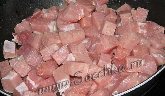 жульен со свининой