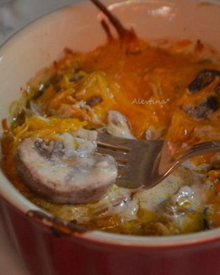 Рецепт жюльена грибной по-русски