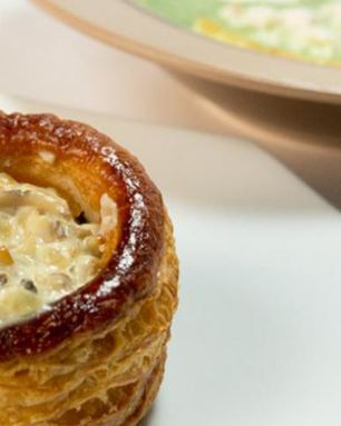 Жюльен из грибов в волованах