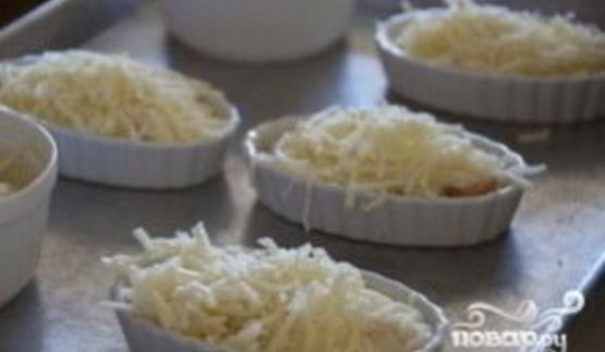 жюльен из красной рыбы