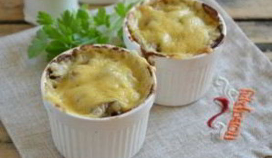 жюльен из шампиньонов