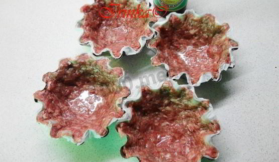 жюльен оригинальный в мясных корзиночках