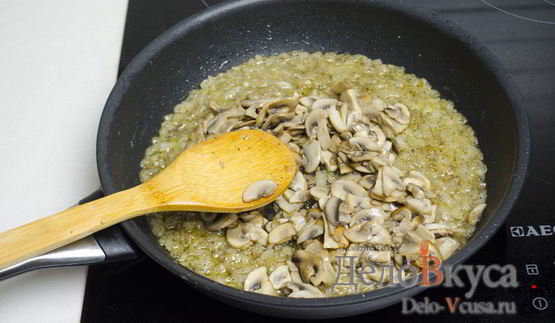 жюльен с грибами