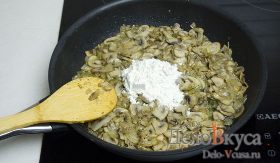 жюльен с грибами