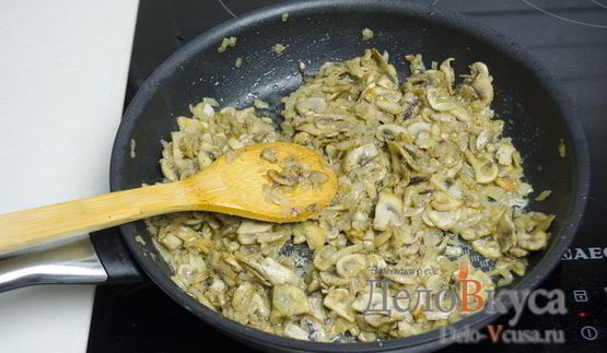 жюльен с грибами