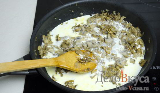 жюльен с грибами