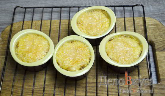 жюльен с грибами