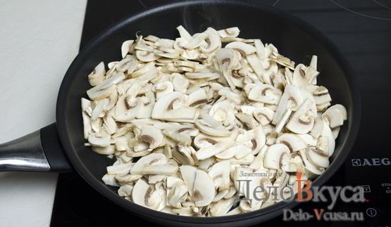 жюльен с грибами