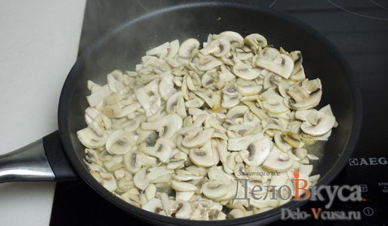 жюльен с грибами