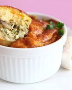 Жюльен с курицей, грибами и сметаной