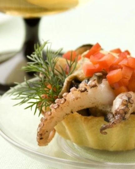 Рецепт жюльена с морепродуктами