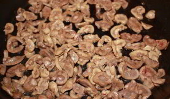 жюльен с почками