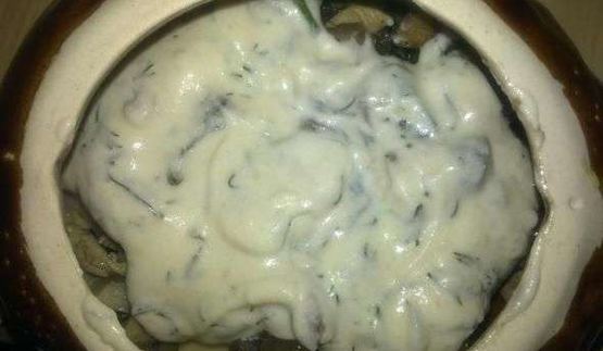 жюльен в горшочке